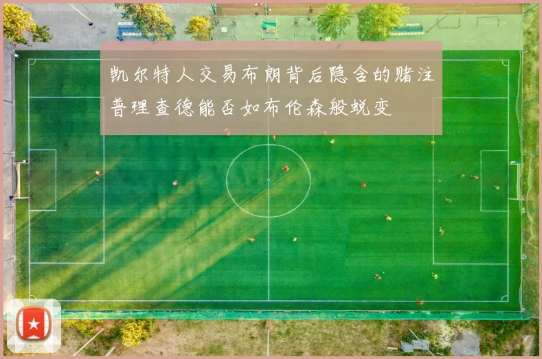 凯尔特人交易布朗背后隐含的赌注普理查德能否如布伦森般蜕变